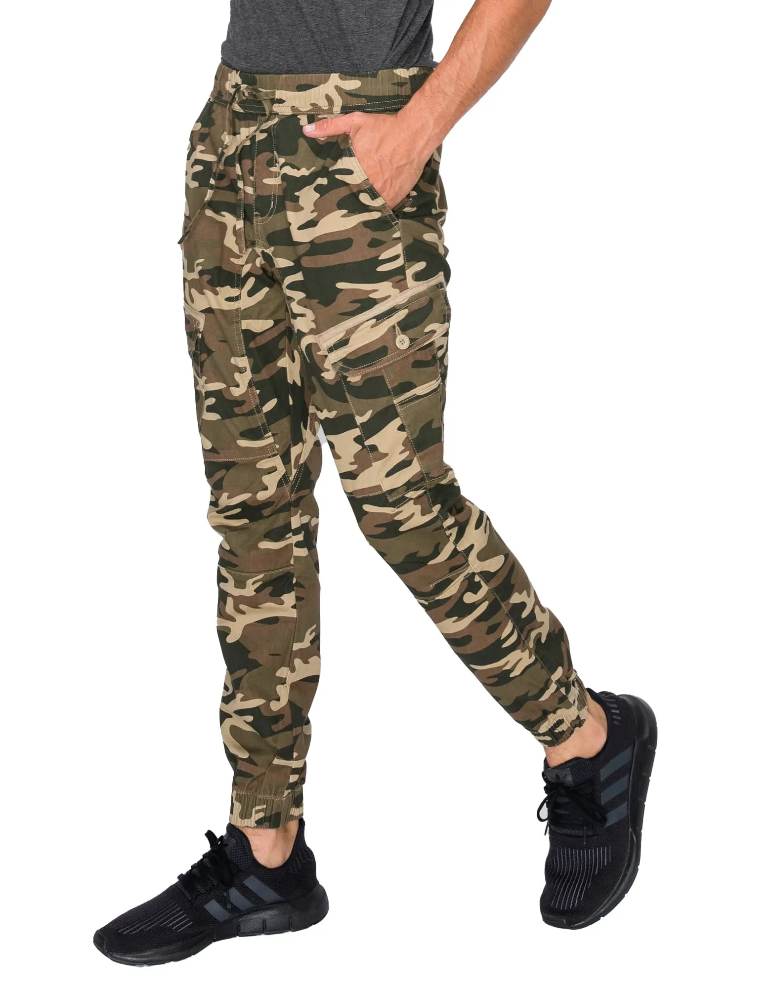 MEN'S CLYDE TILTED CARGO JOGGERS