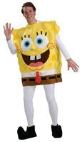 Mens Deluxe Spongebob Costume