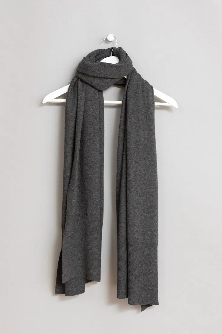 Merino Edge Rib Scarf