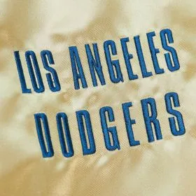 Mitchell & Ness Los Angeles Dodgers Team O.G Lightweight Satin Bomber Current Logo Jacket