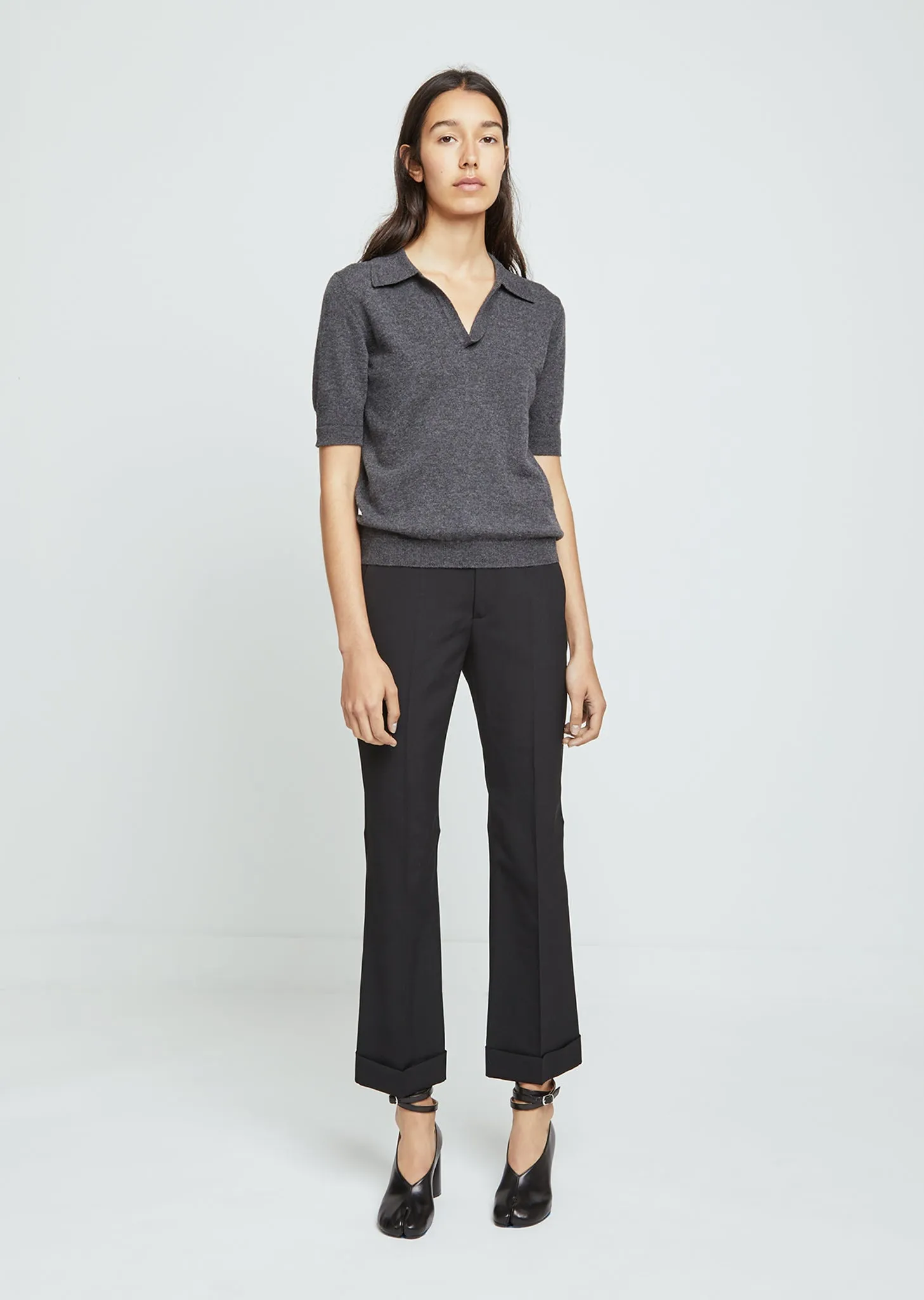 Mixed Wool Trousers