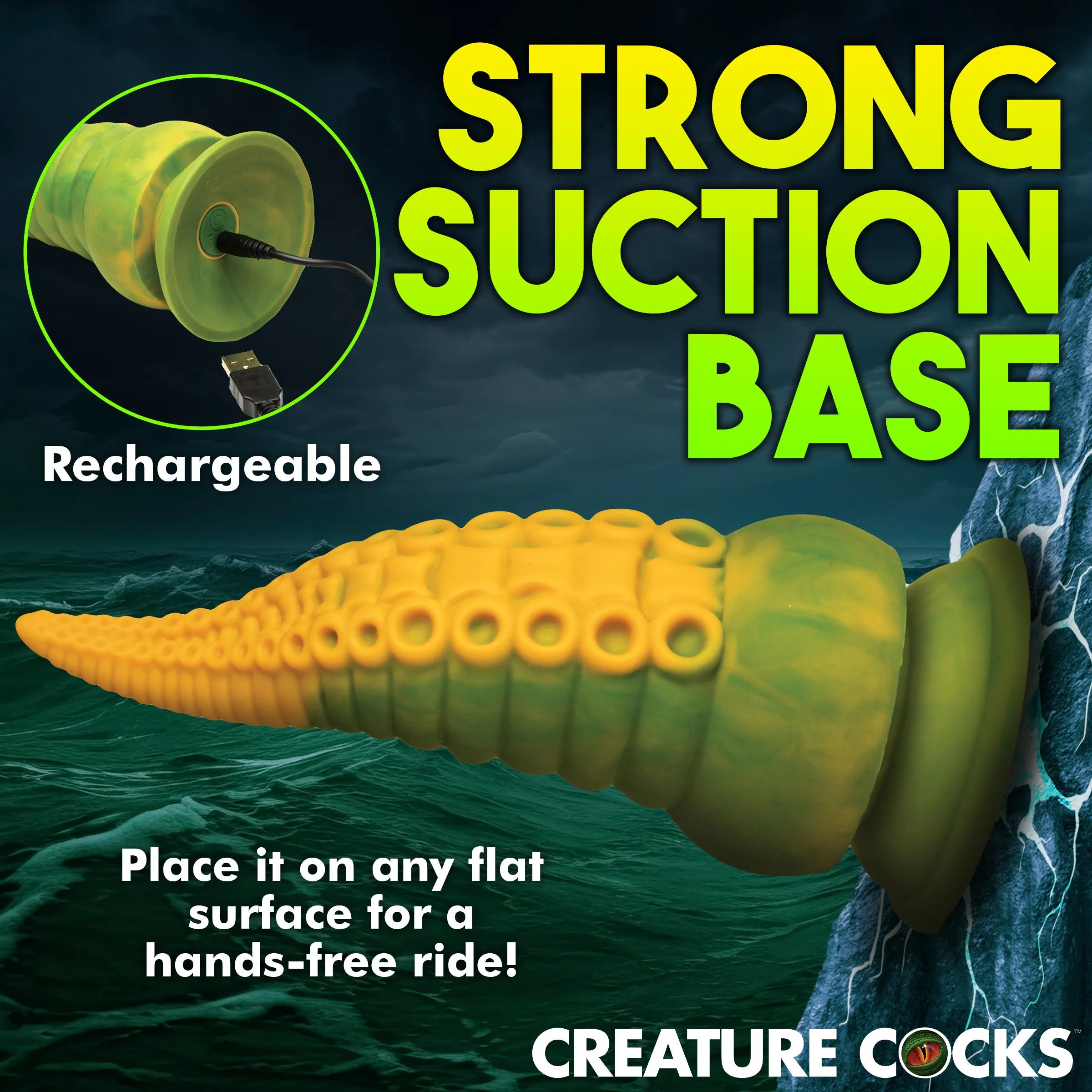 Monstropus 2.0 Vibrating Tentacle Dildo