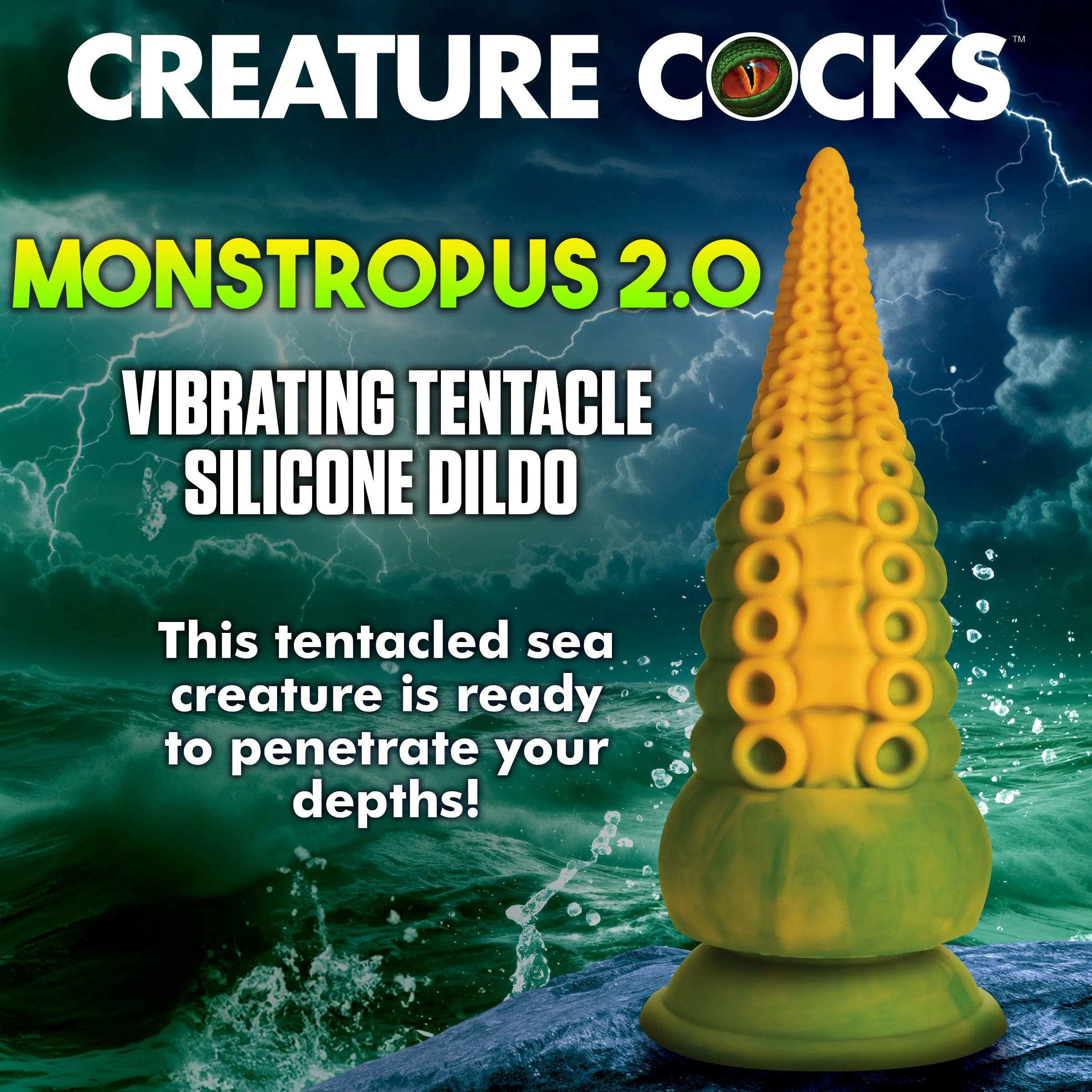 Monstropus 2.0 Vibrating Tentacle Dildo