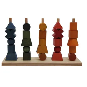 Montessori Stacking Toy - Rainbow