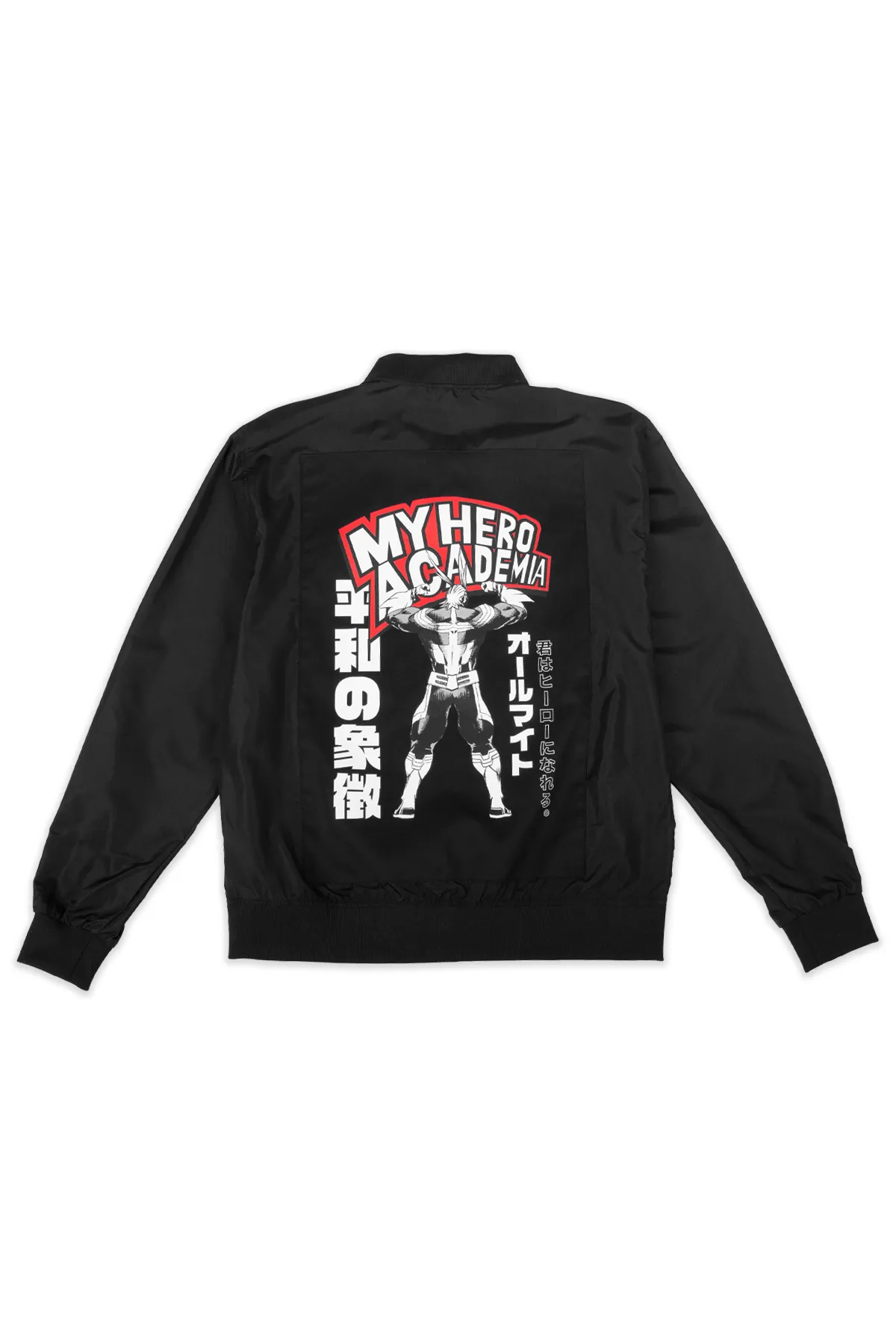 My Hero Academia Lightweight Bomber Jacket - Black