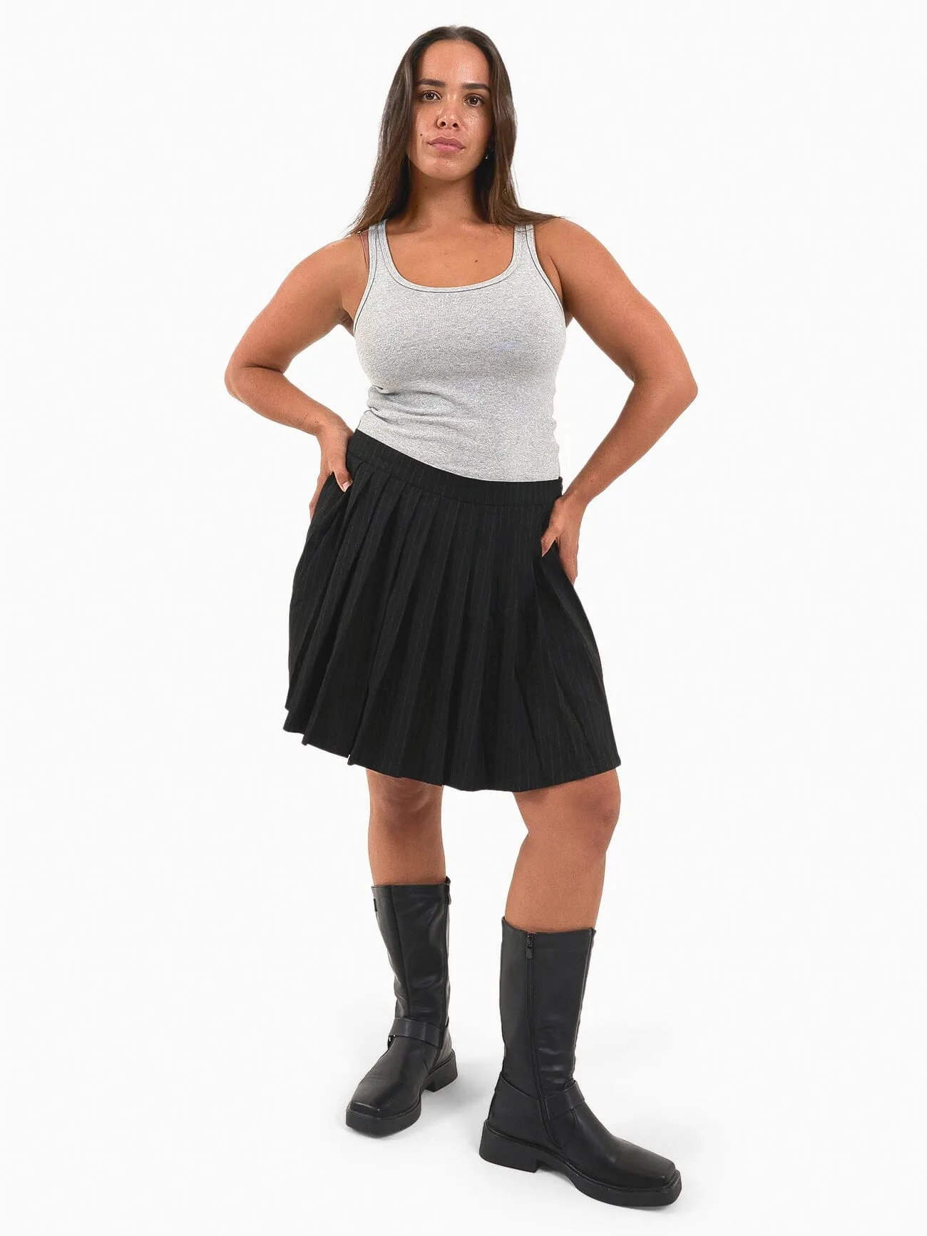 Narcisa Skirt - Charcoal