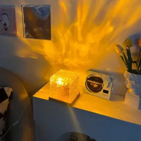 Ociamique Water Wave Rotating Projector