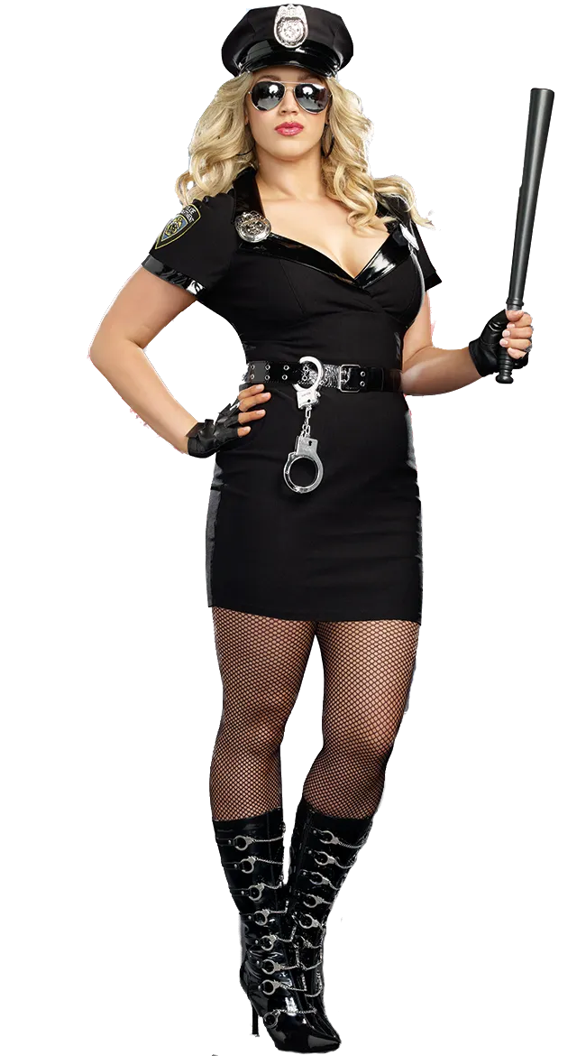 Officer Anita Bribe Plus Size