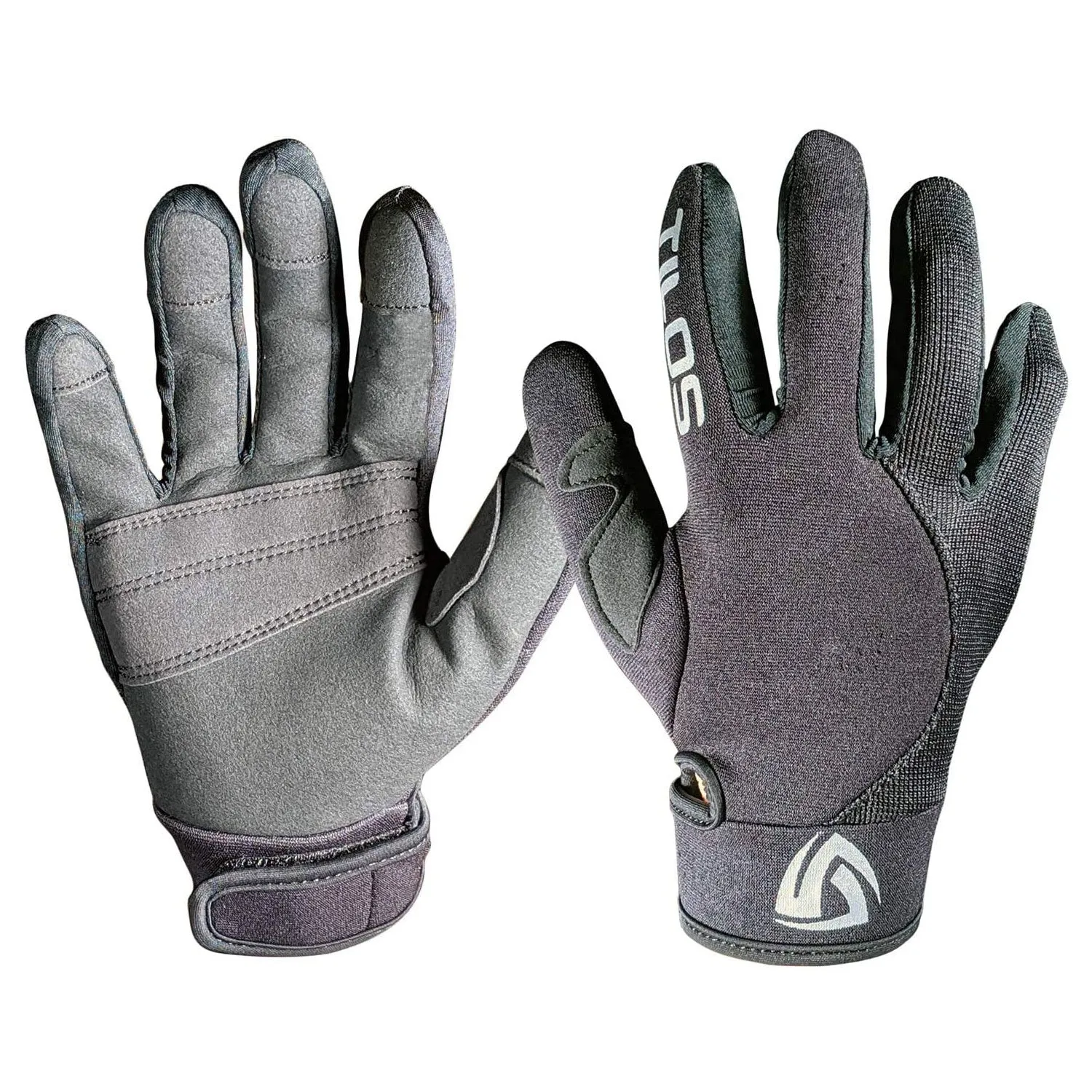 Open Box Tilos 1.5mm Tropical X Mesh Gloves - Black - LG