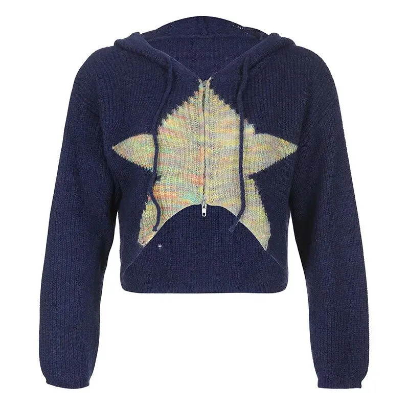 Oversized Sweater Woman Winter Loose Little Star*