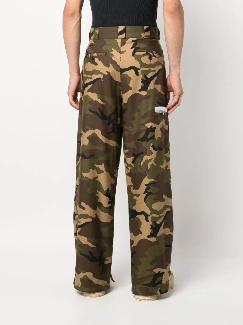 Palm Angels Trousers Green