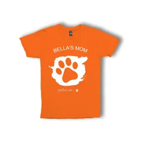 Personalized Unisex Paw T-Shirt (6 colors available)