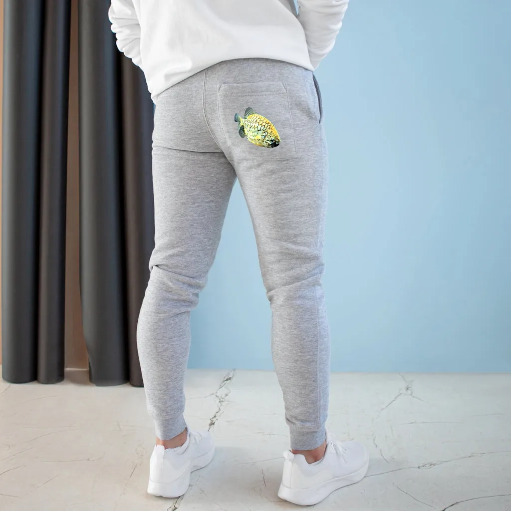 Pineapple Fish Premium Fleece Joggers