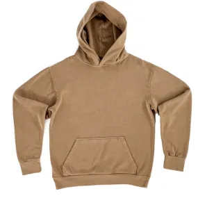 Premium Heavyweight Streetwear Hoodie - Saddle Brown