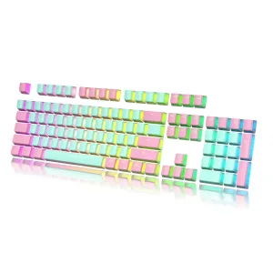 Pudding Keycaps Set  Doubleshot Pbt Keycap Set  Full 108 Oem Profile Key Set