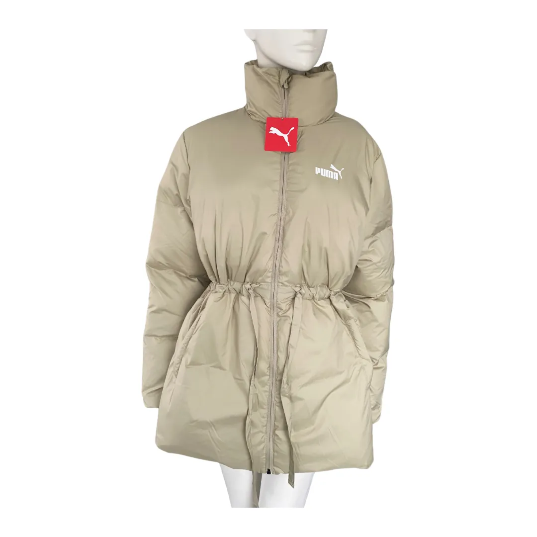 PUMA Short Puffer Jacket Beige SIZE L