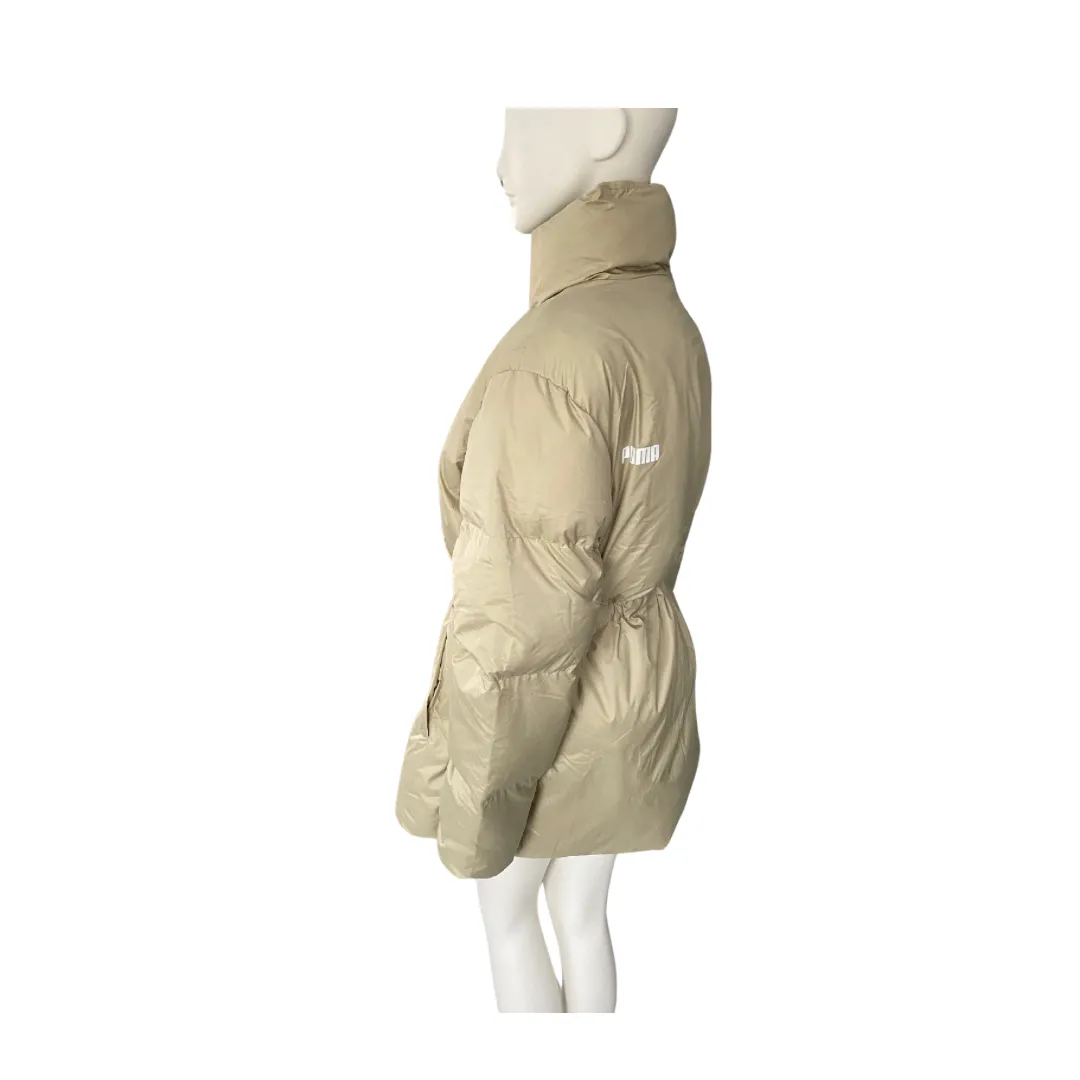 PUMA Short Puffer Jacket Beige SIZE L