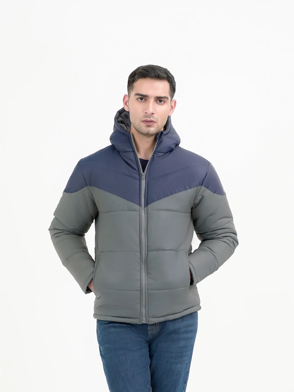 "ATLAS" Casual Zipper PufferJacket