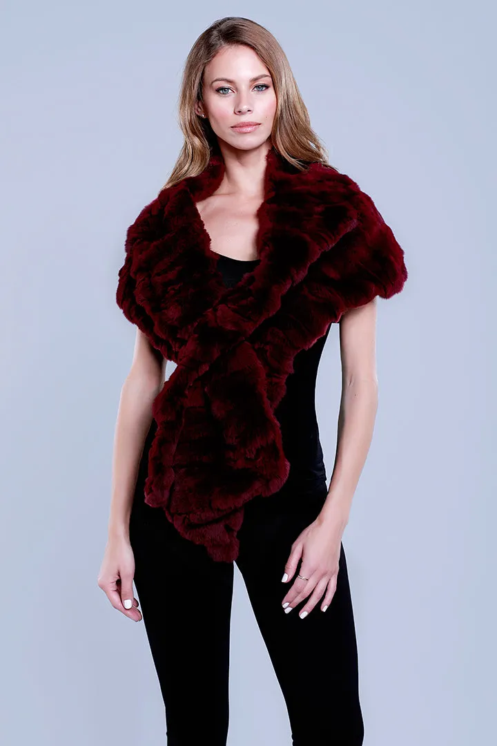 Rabbit Fur Stole