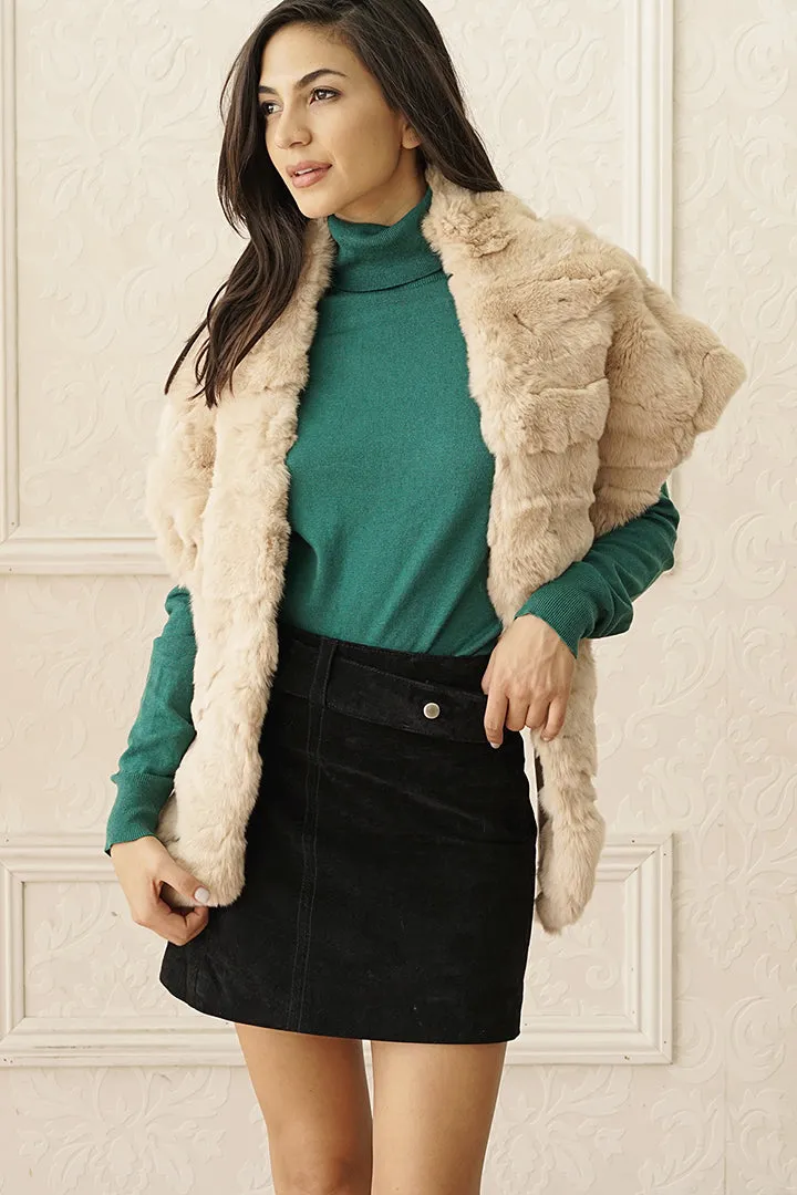 Rabbit Fur Stole