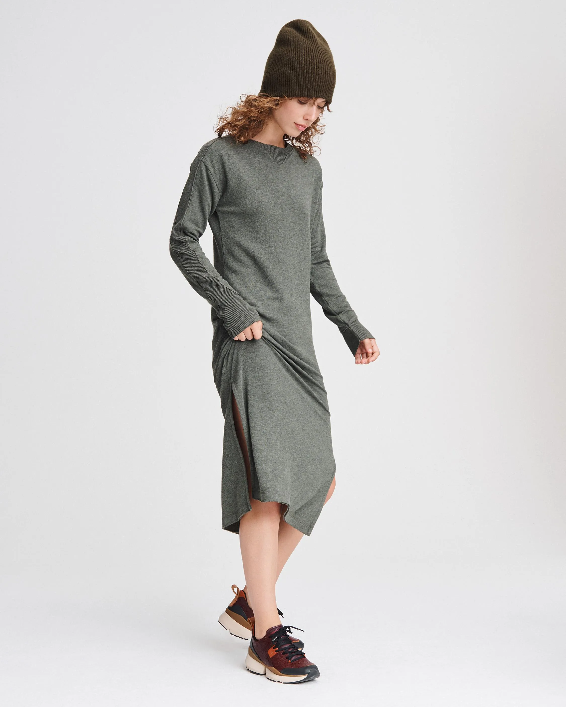 Rag & Bone - Townes Dress Heather Army