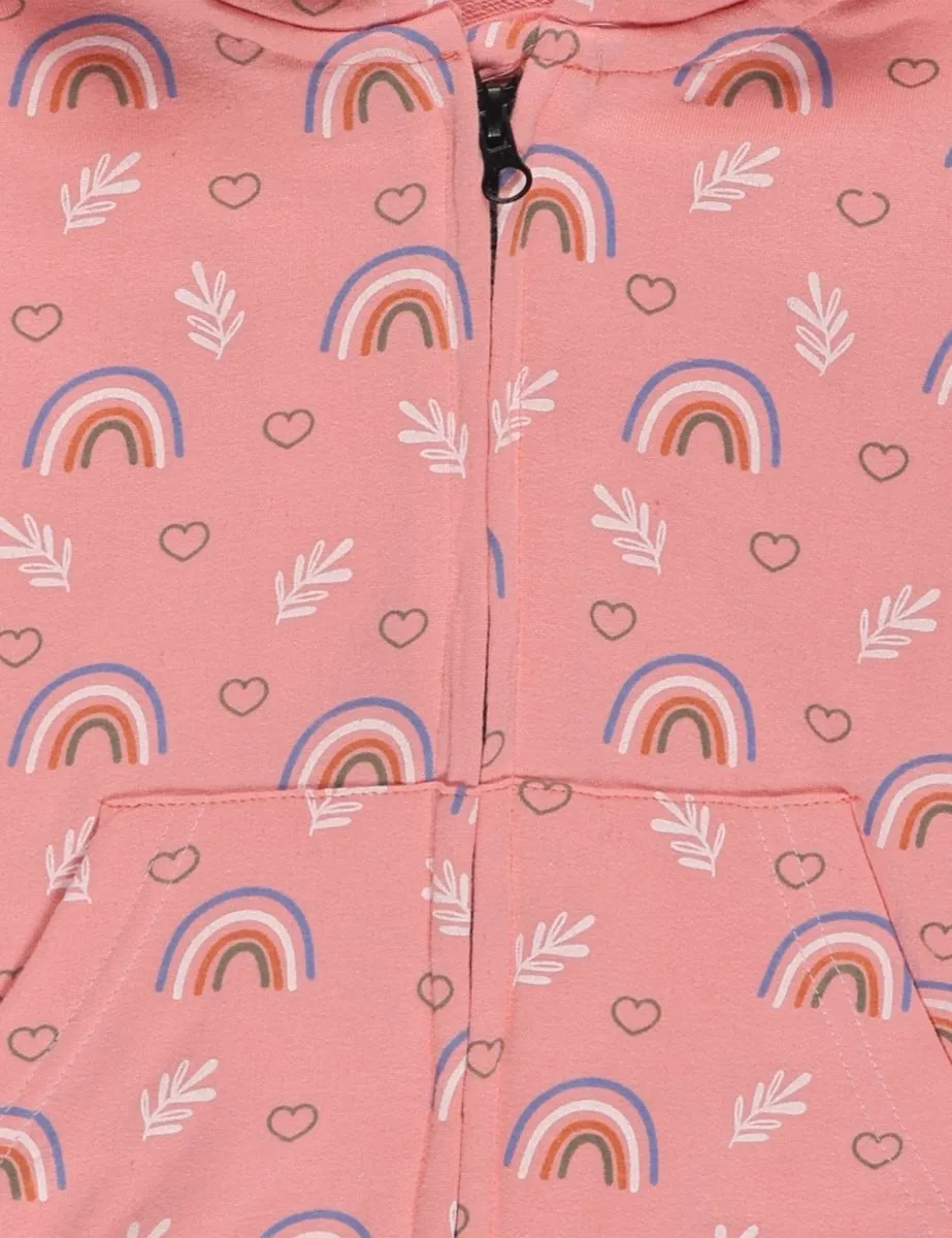 Rainbow Land Zipper Jacket