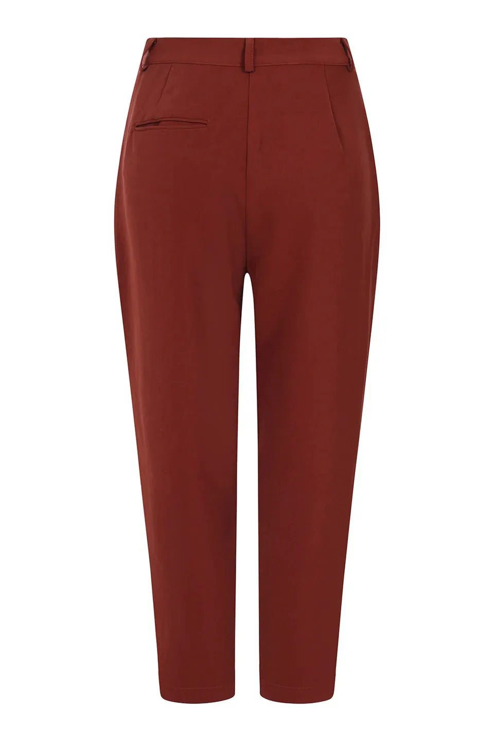 Ravenwood Cropped Trousers in Brown