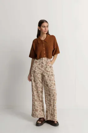 RAYA PAISLEY WIDE LEG PANT