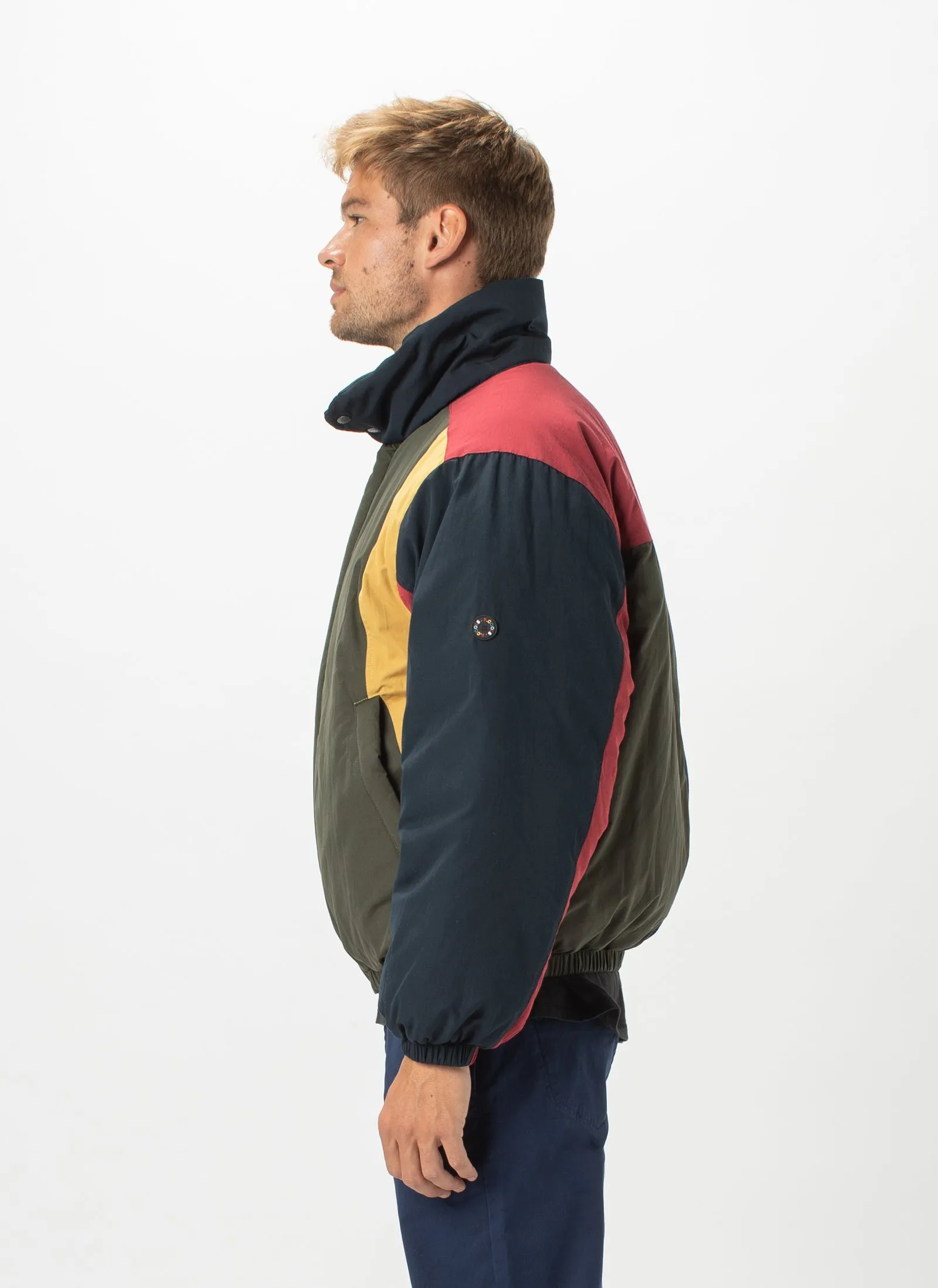 Regal Puffer Jacket Colour Block