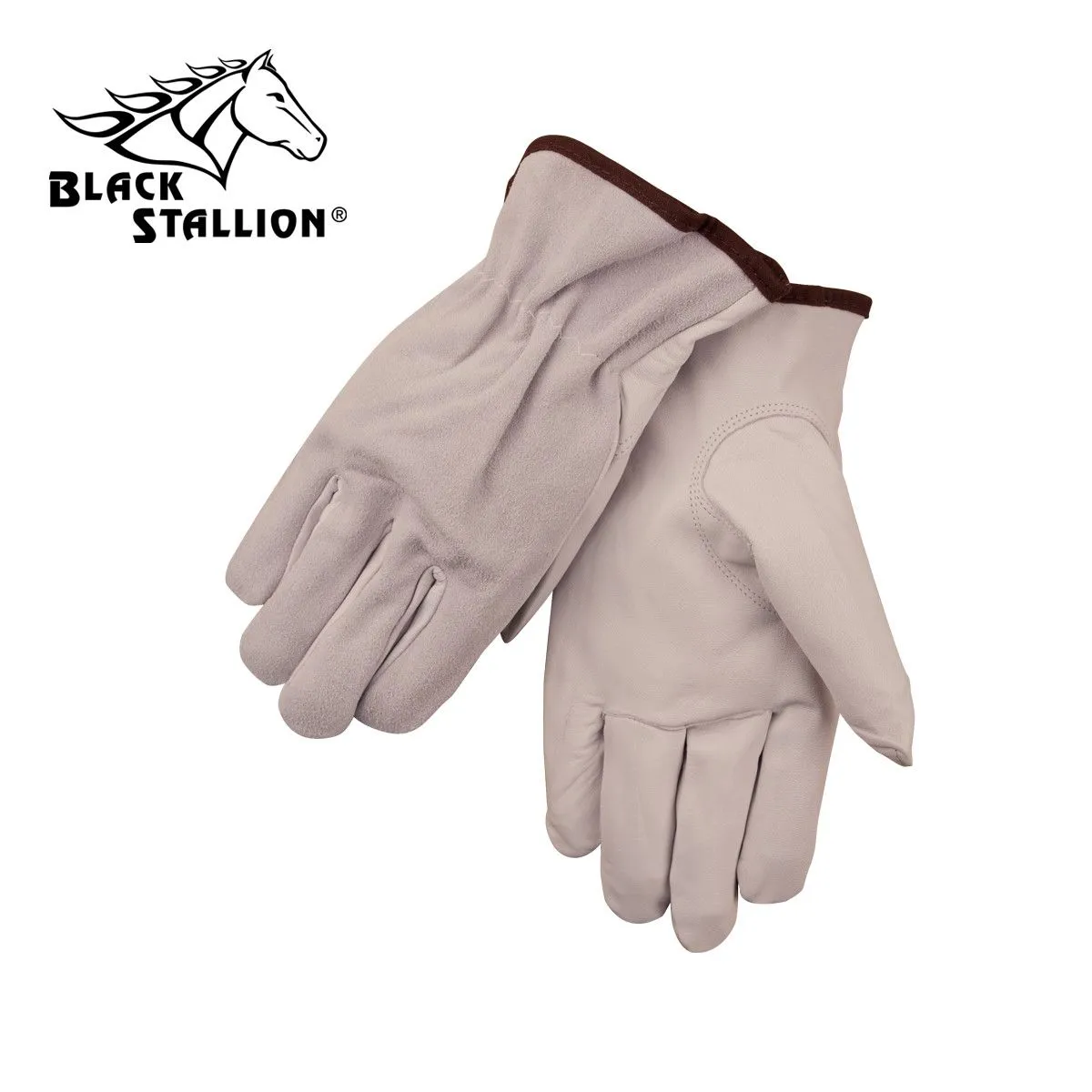 Revco 9GB Grain Goatskin/Cowhide Split Back Driver's Gloves (1 Pair)