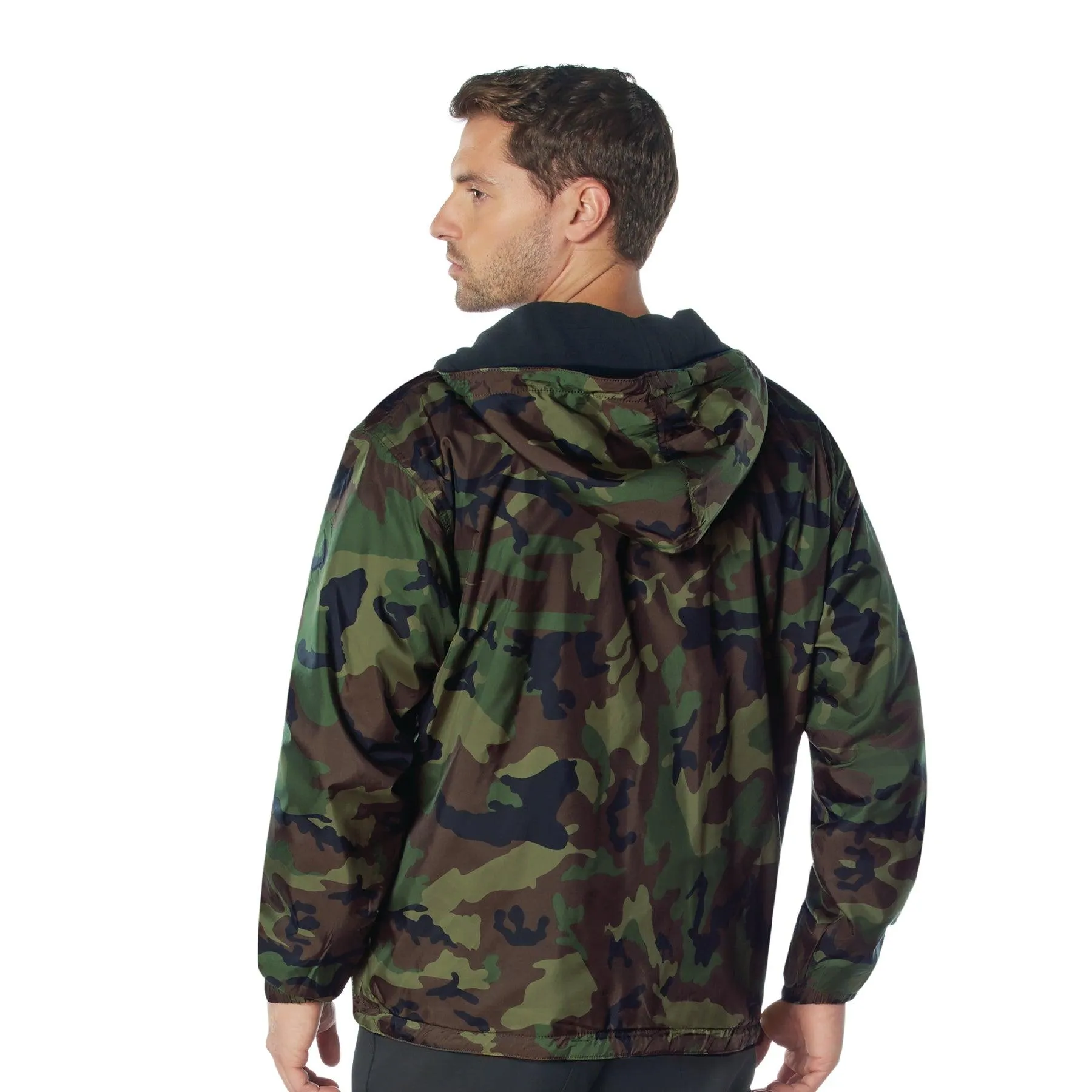 Reversible Lined Jacket With Hood