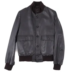 Rifugio Nappa Leather Bomber Jacket