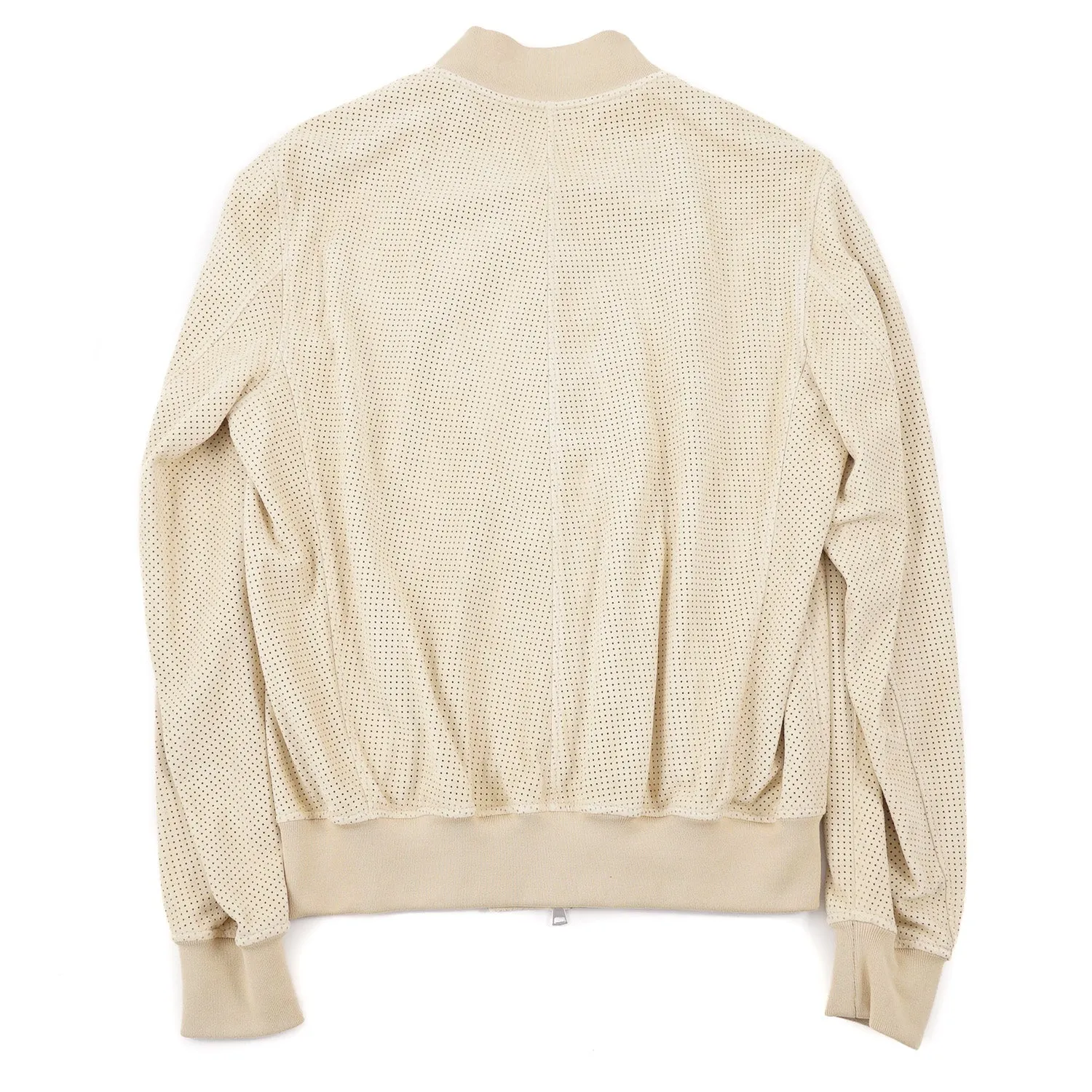 Rifugio Perforated Suede Bomber Jacket