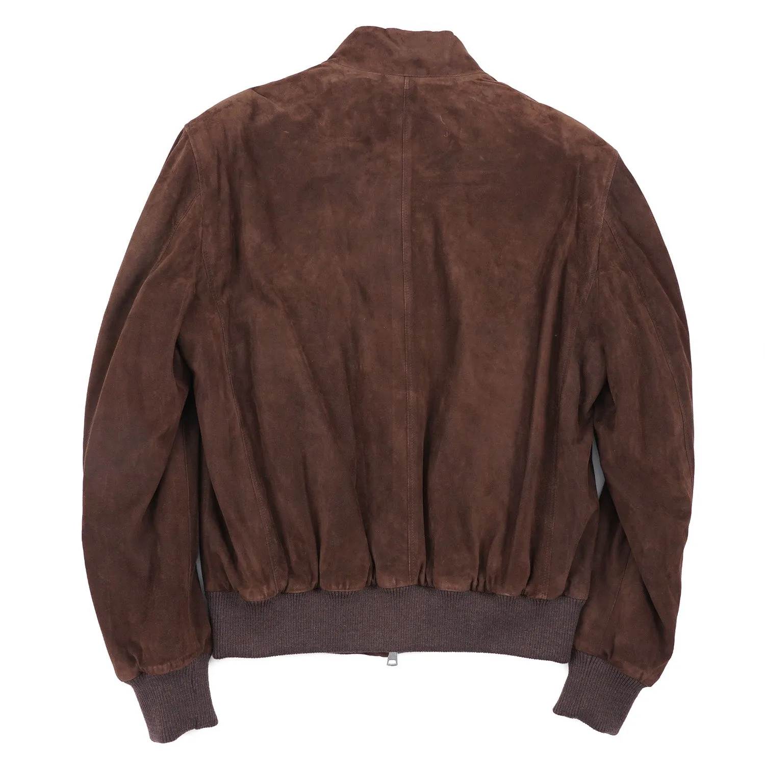 Rifugio Wool-Lined Suede Bomber Jacket