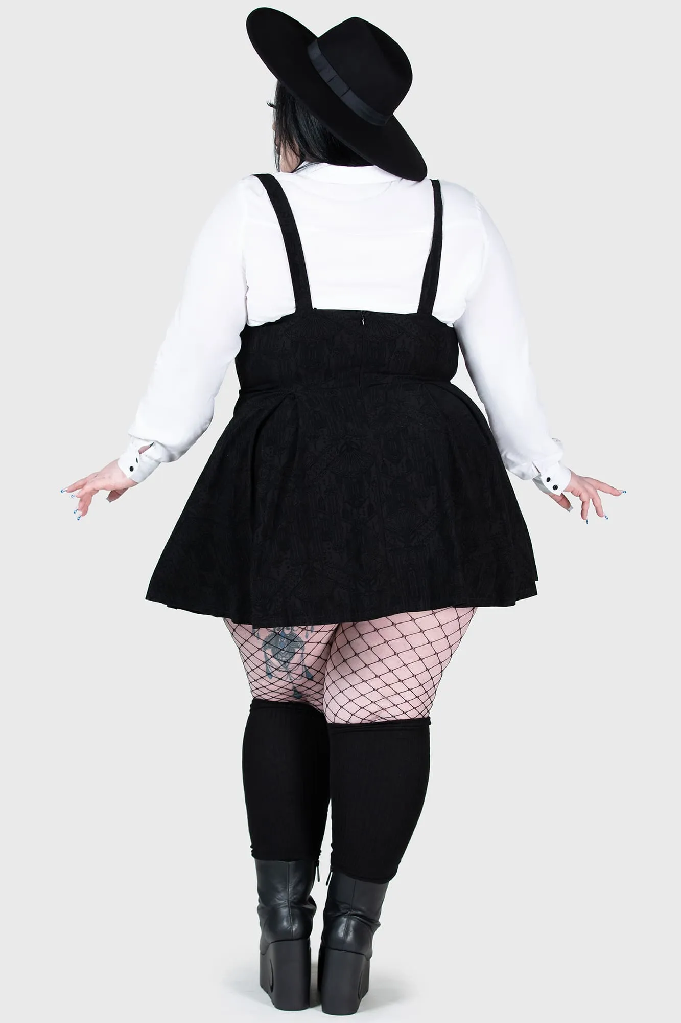 Rotten Relics Suspender Mini Skirt