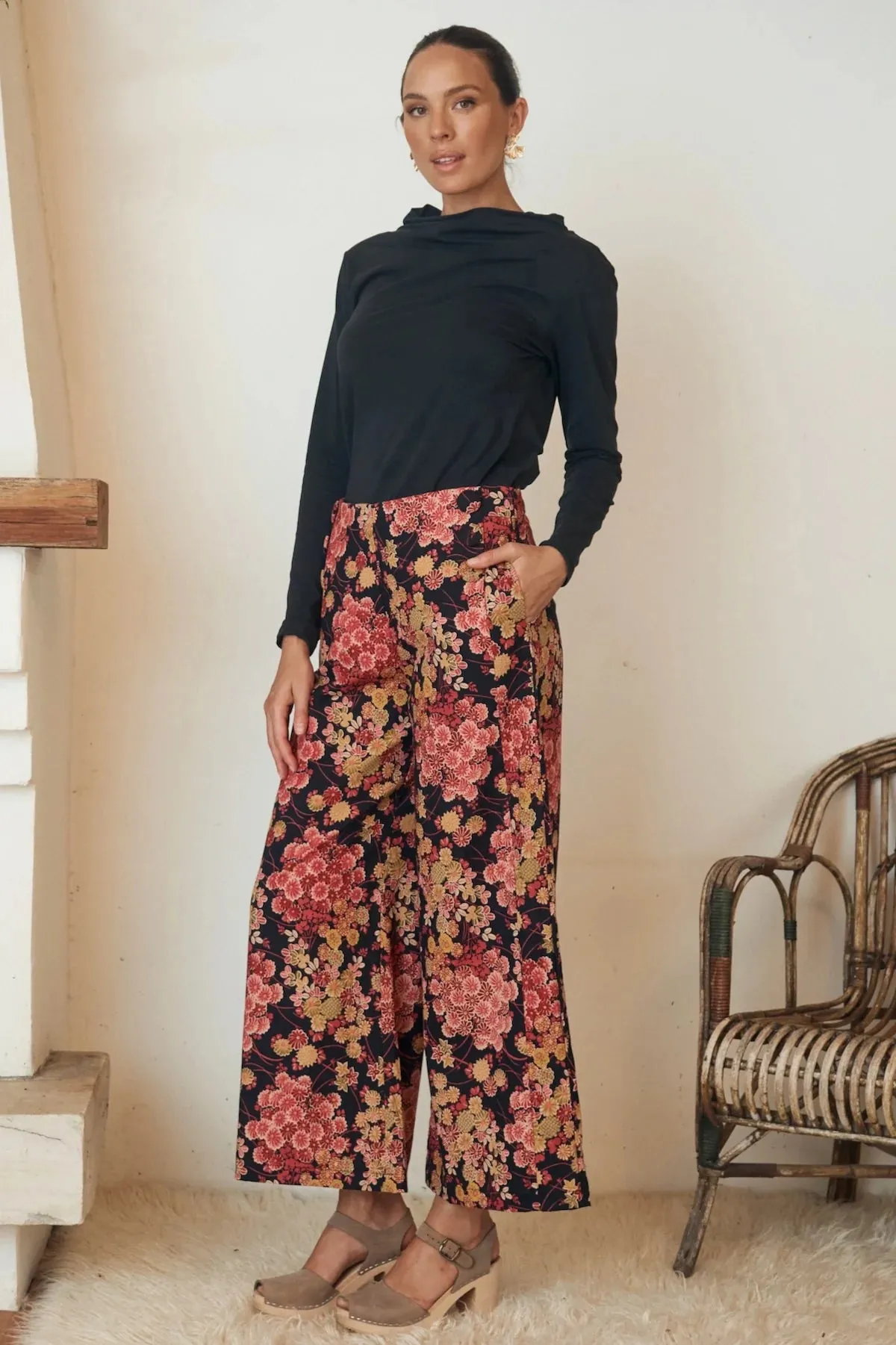 Talia Trouser Autumn Blossom