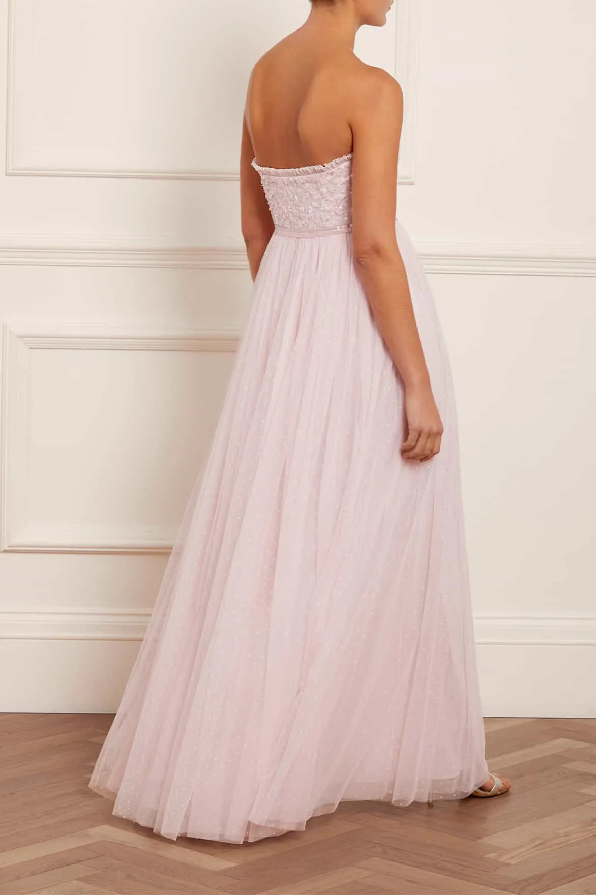 Tempest Bodice Strapless Gown