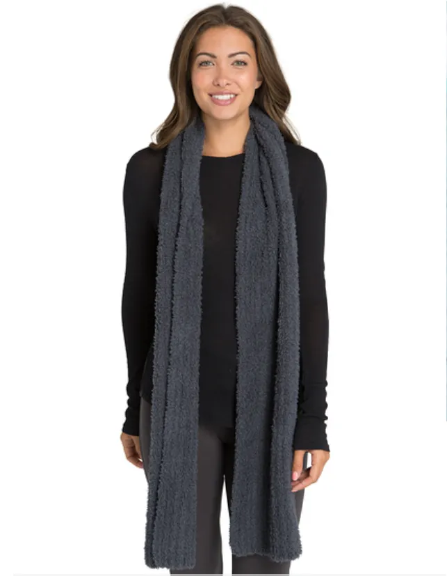 The COZYCHIC® RIBBED SCARF (Slate Blue)