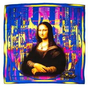 The Gioconda Blue Fantasy Scarf