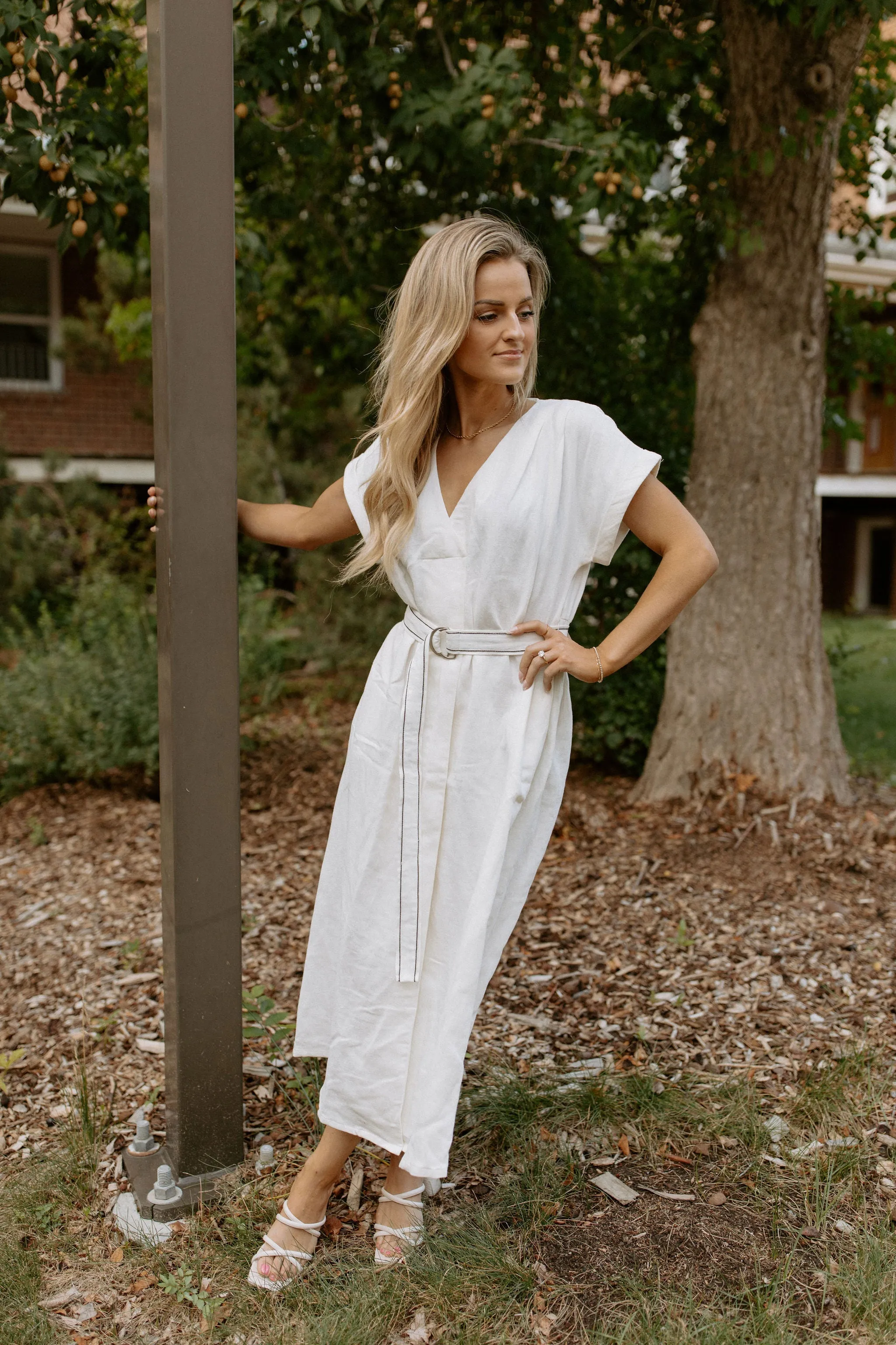 The Moira Linen Dress