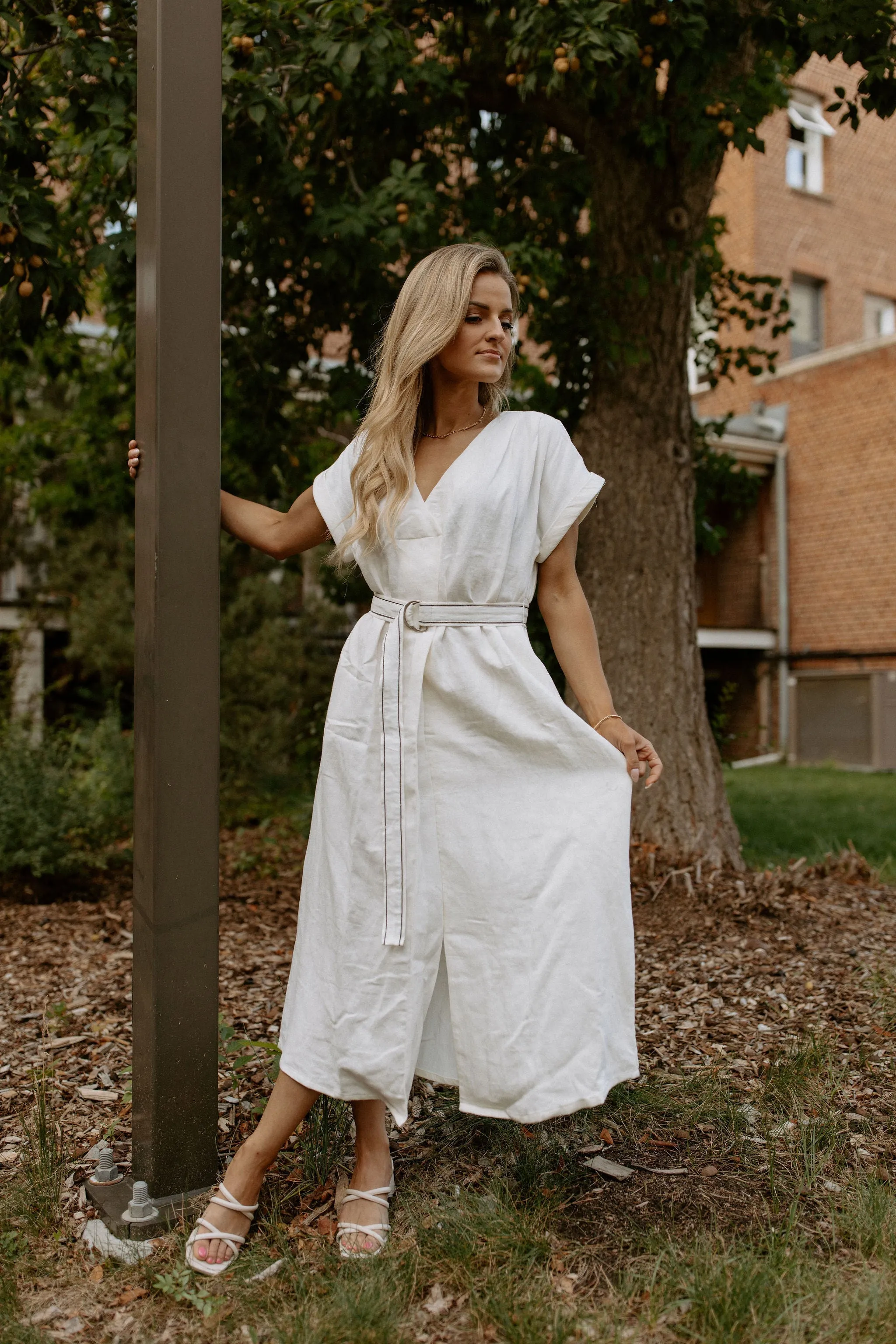 The Moira Linen Dress