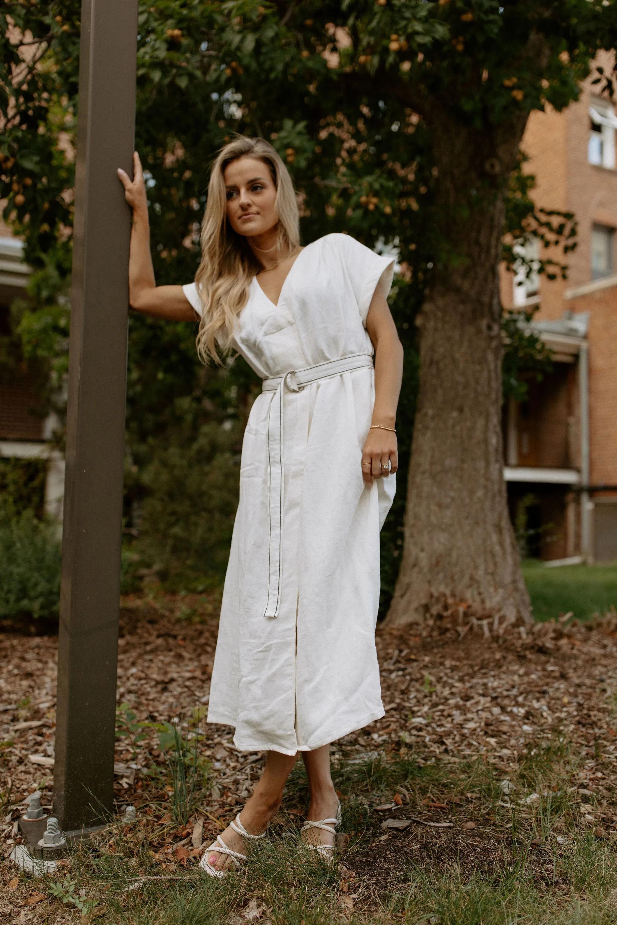 The Moira Linen Dress