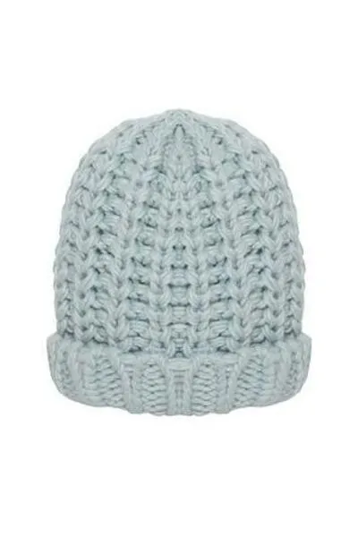 The Montana Chunky Knit Toque - Ice Blue