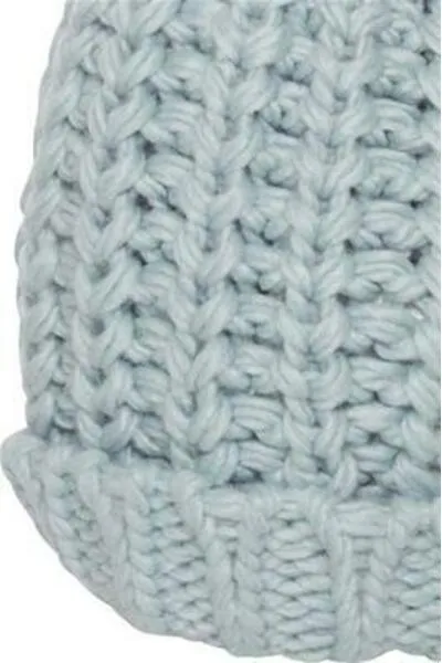 The Montana Chunky Knit Toque - Ice Blue