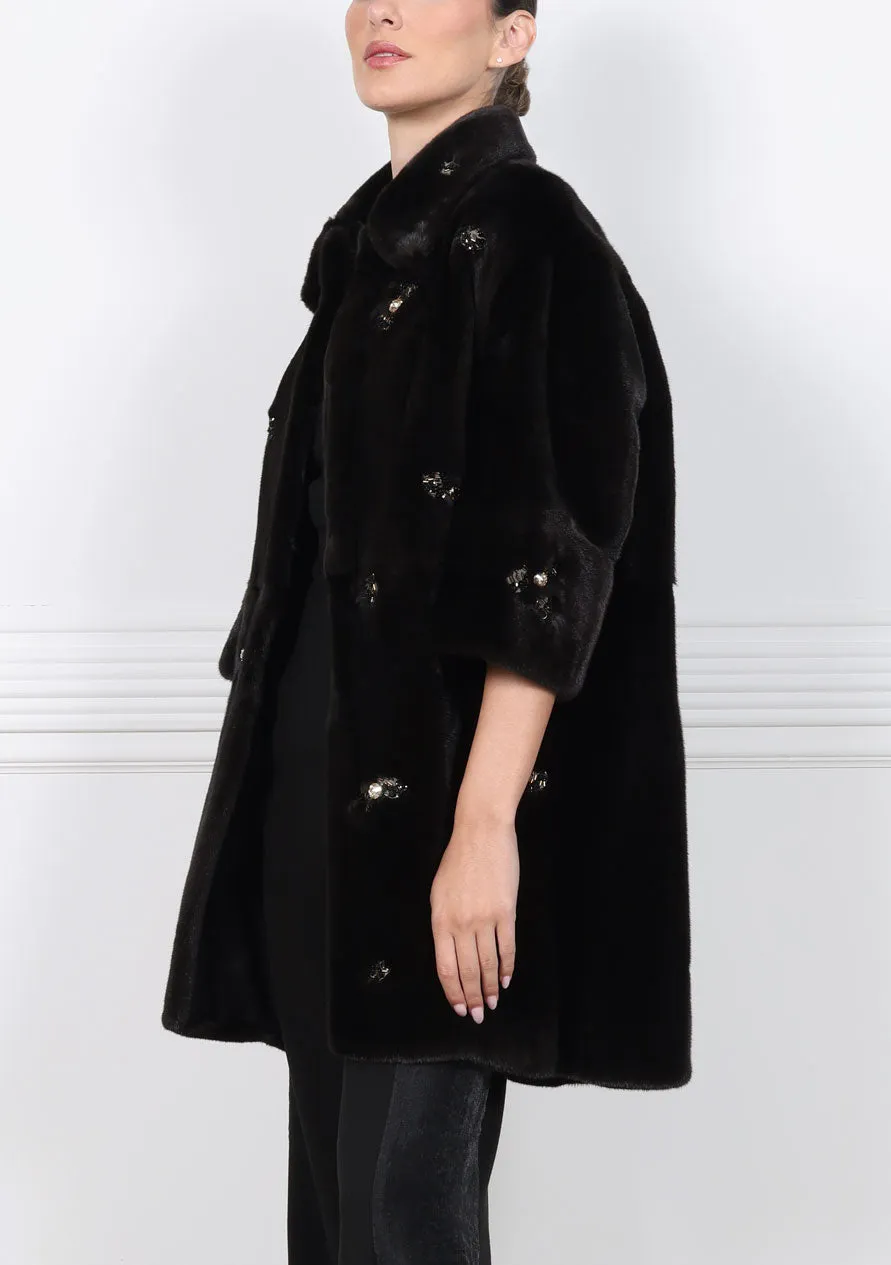 The Saige Mink Fur Coat