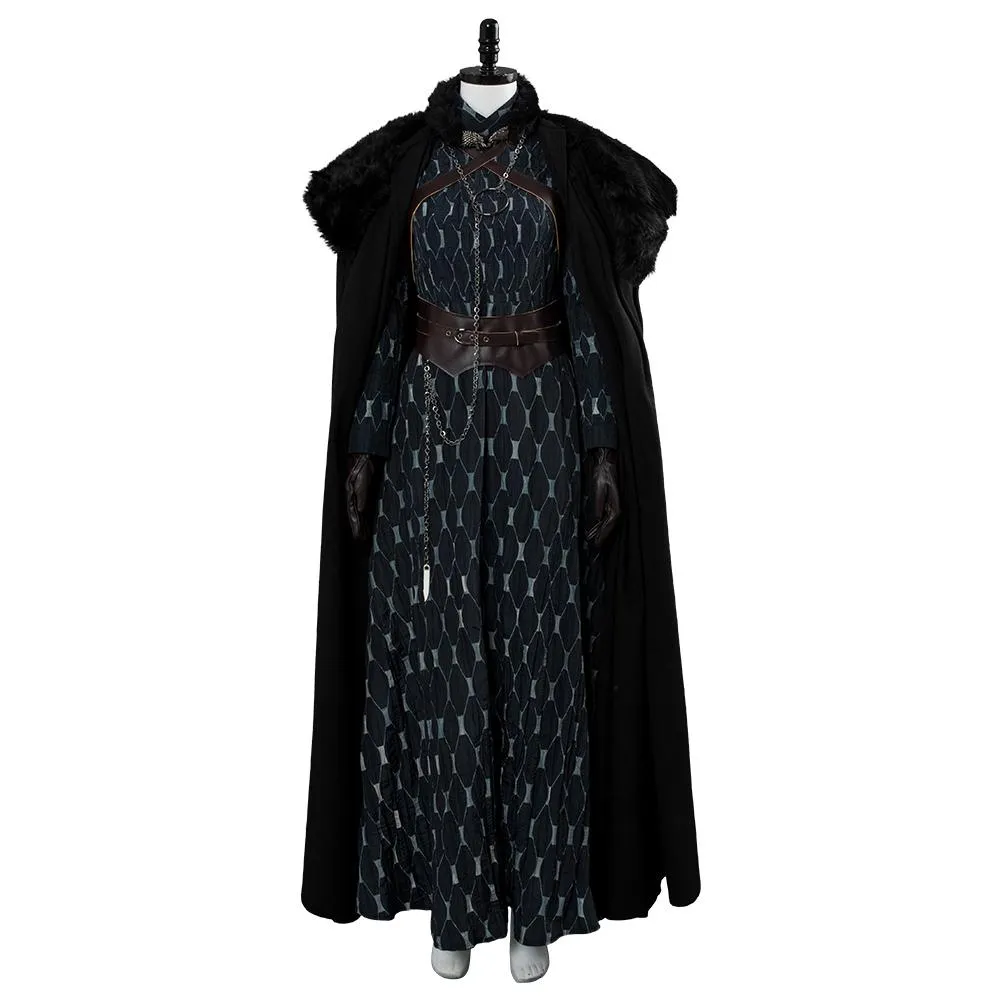 Thrones 8 Sansa Stark Woman Halloween Costume Cosplay Costume