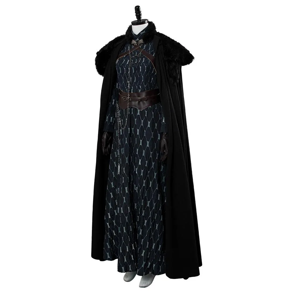 Thrones 8 Sansa Stark Woman Halloween Costume Cosplay Costume