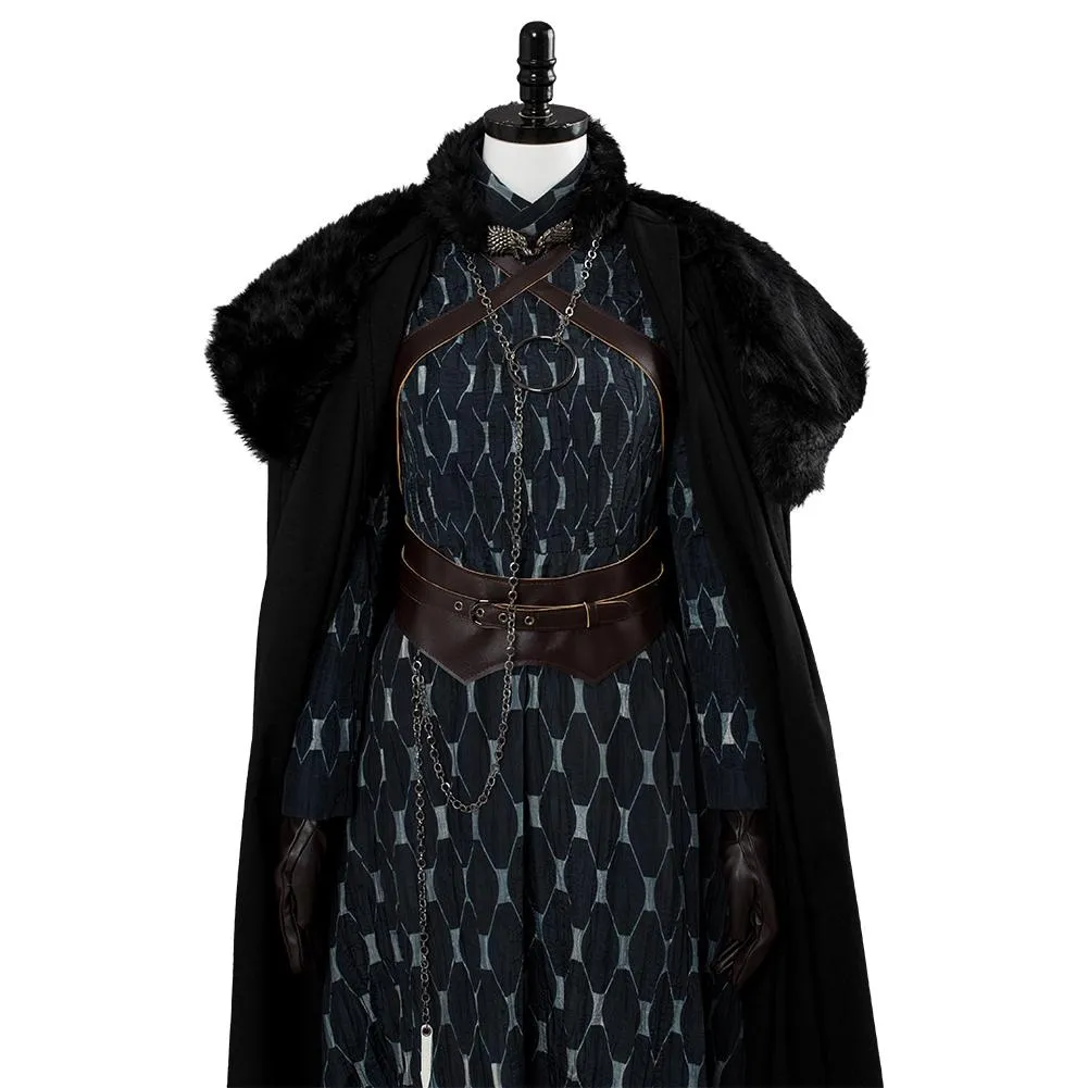 Thrones 8 Sansa Stark Woman Halloween Costume Cosplay Costume