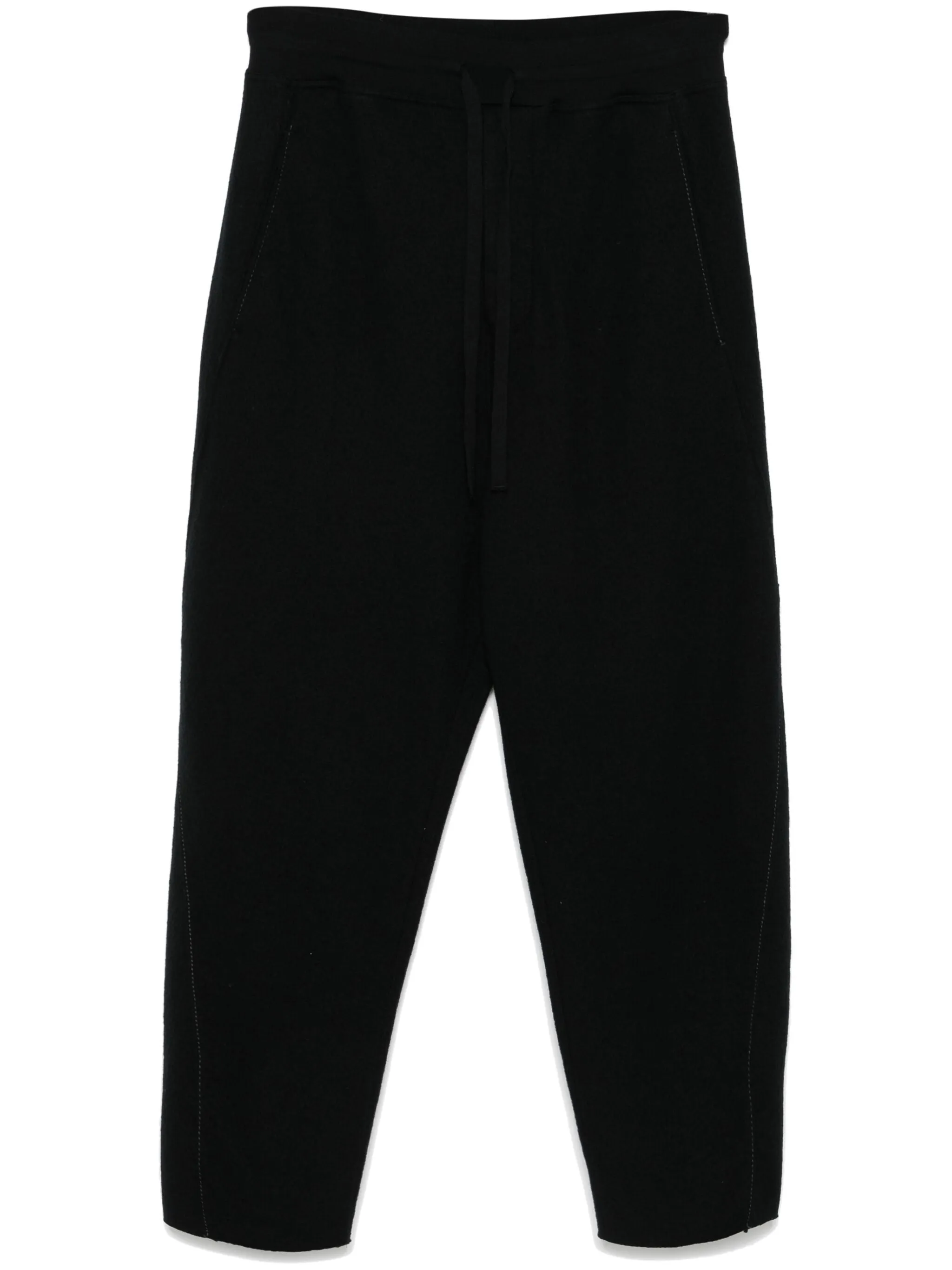 TRANSIT CROPPED BOILED-WOOL TROUSERS