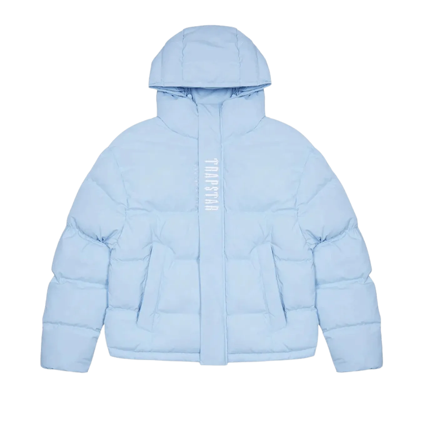 Trapstar Decoded Hooded Puffer 2.0 -Ice Blue